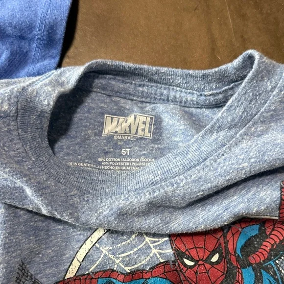 Marvel Superhero Kids T-Shirt Bundle (3) - Picture 2 of 4